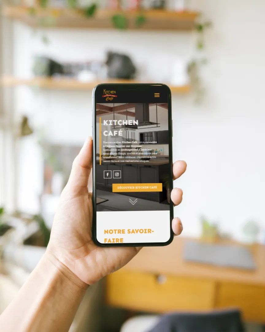 Site Web Kitchen Café